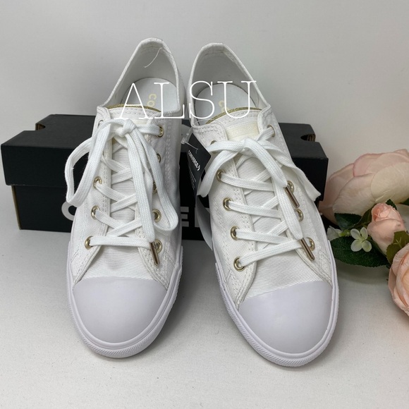 Converse Ctas Dainty Low White Egret W AUTHENTIC - Picture 2 of 8